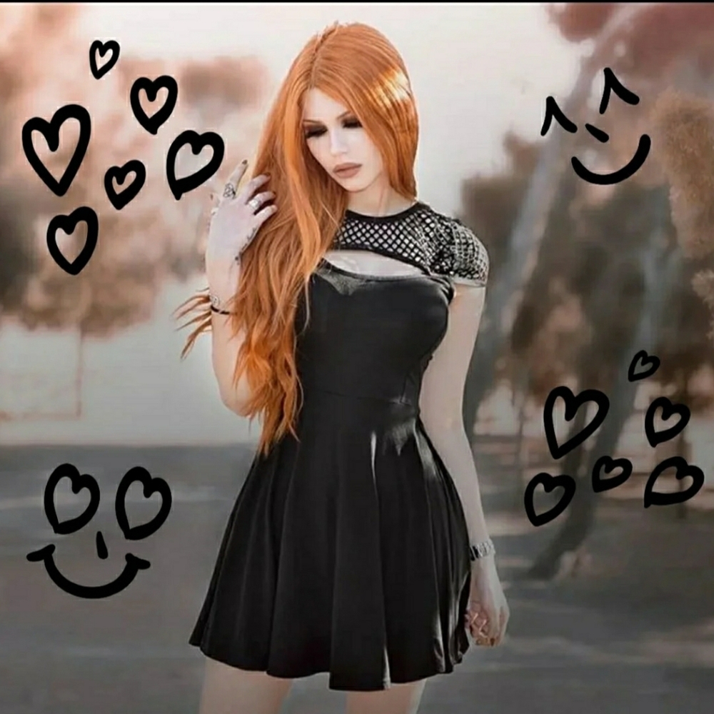 Killstar, New, Absinthe Skater Dress